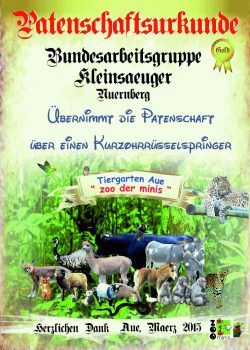 Gold 09 BAG Kleinsäuger Rüsselspringer