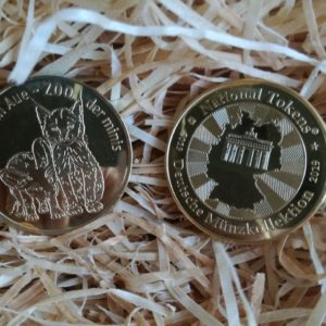 Münze Karakal und Fennek