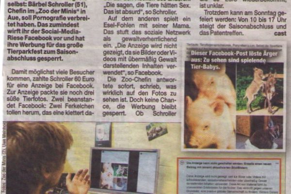 19.09.19 Mopo Süsse Ferkelei soll Porno sein
